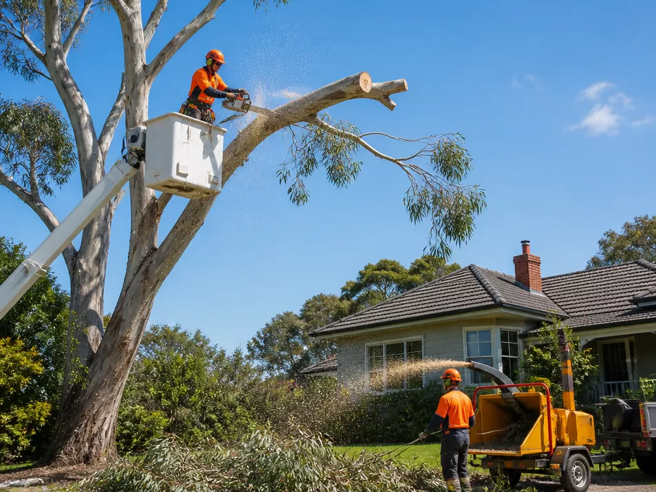 Professional tree removal in Blackwood, VIC.