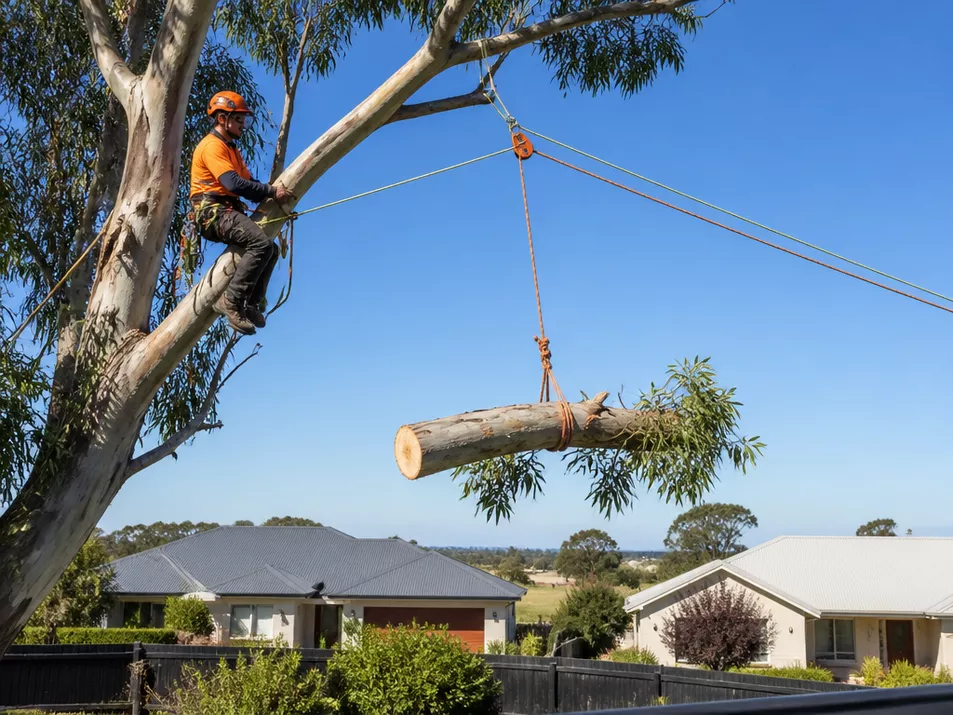 Professional tree removal in Dunnstown, Victoria