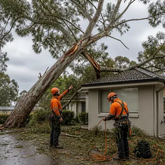 Emergency tree removal Myrniong