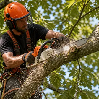 Tree cutting service in Yendon